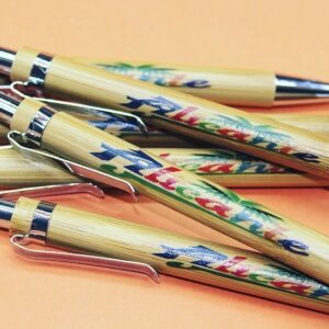 Bolígrafo de bambú personalizado