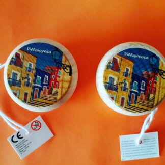 yoyó de madera personalizado